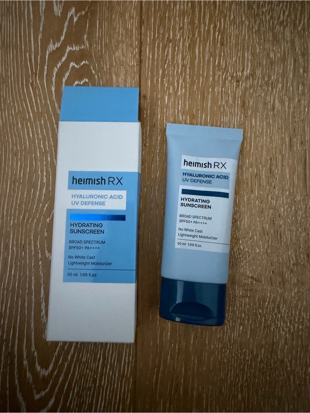 Heimish RX Hydrating Sunscreen - White & Light Blue